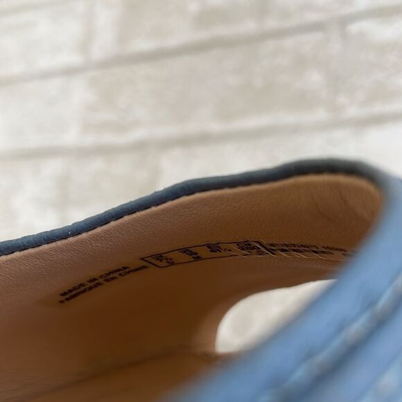 Clarks blue leather heels - Picture 9 of 9